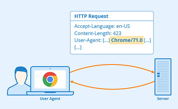 Determine your browser′s user agent