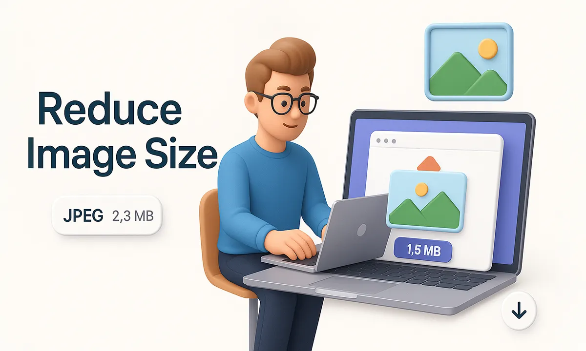 Fotos & Bilder verkleinern – HD-Qualität bewahren, bis zu 80 % sparen