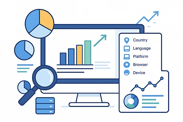Analyze and store link click data in real time