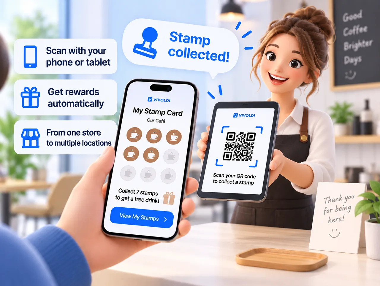 QR-powered <span class="hero-gradient-text">digital stamp cards</span> made simple